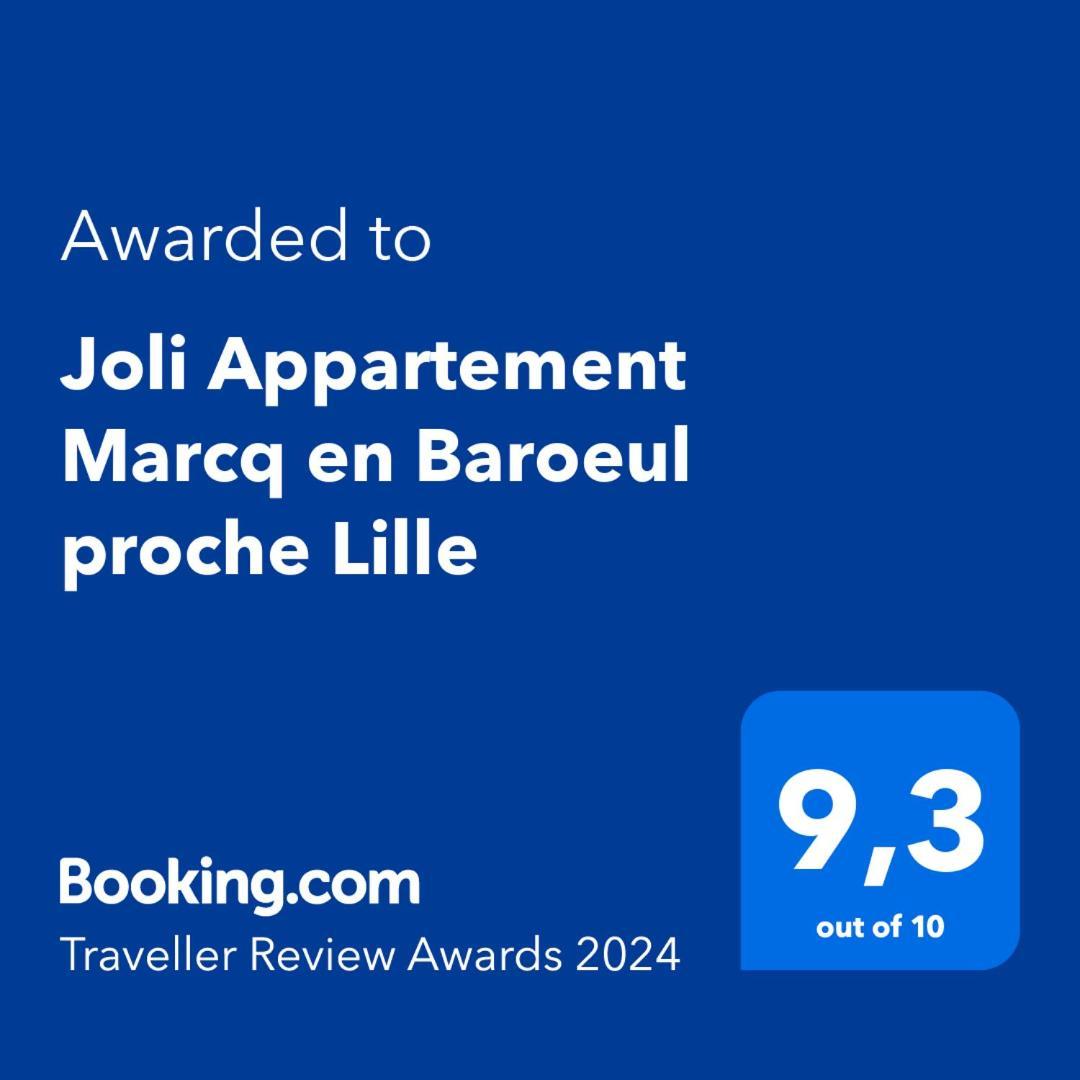 Joli Appartement Marcq En Baroeul Proche Lille Exteriör bild